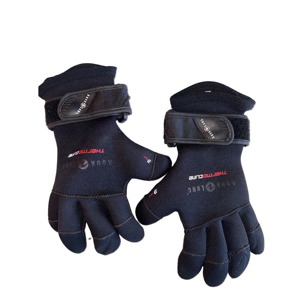 Aqua Lung Thermocline 3mm Dive Gloves SZ XS– Warm Cold Water Scuba Gloves
